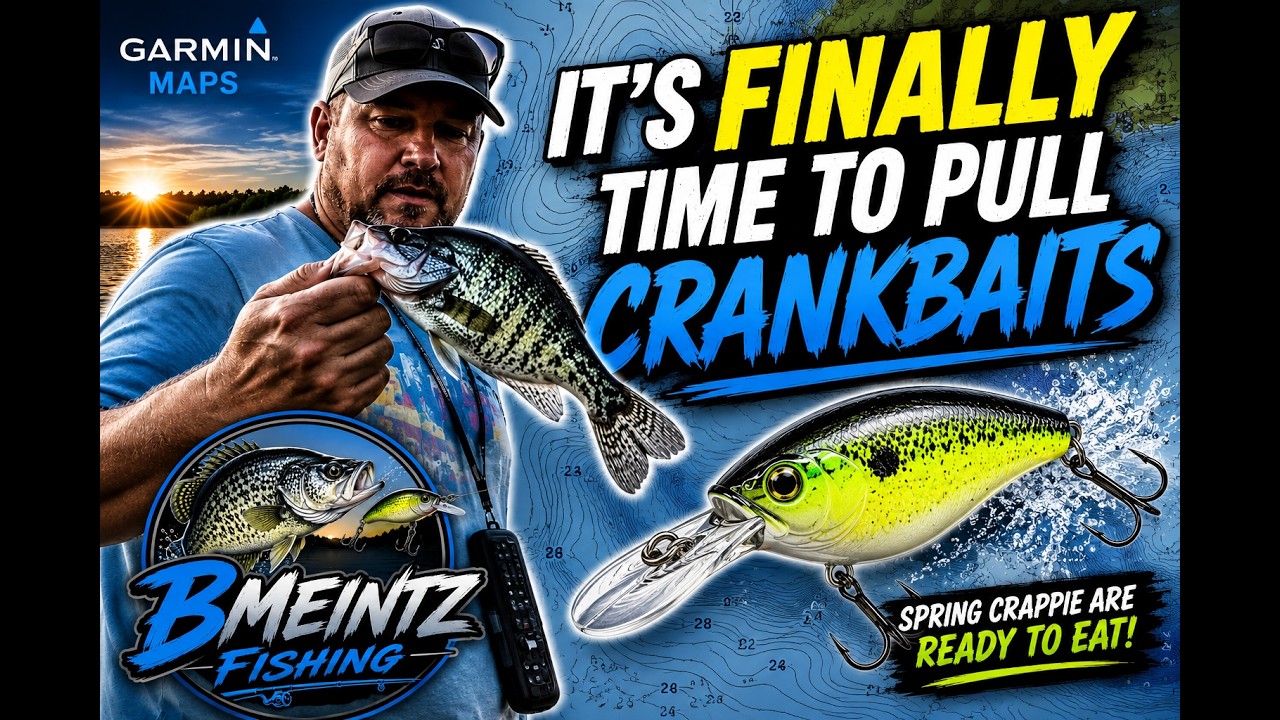 It’s Finally Time to Pull Crankbaits for Crappie on Lake of the Ozarks! 🚤🐟