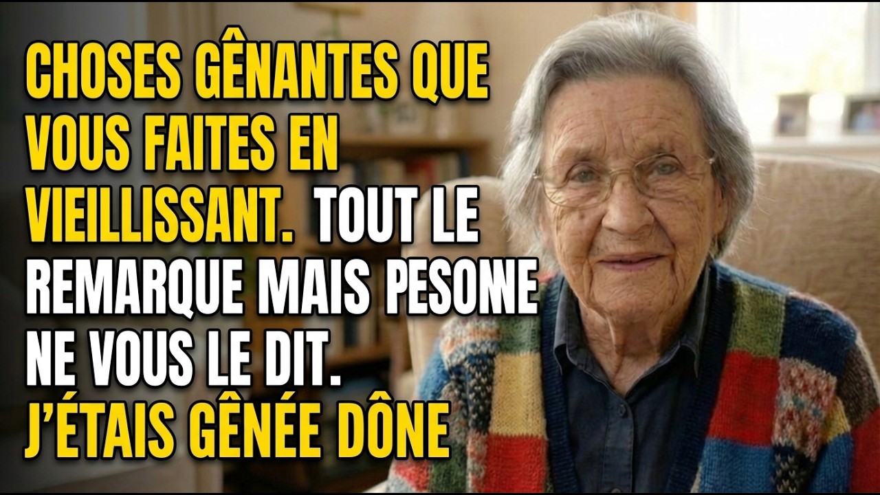 Les 12 Choses Désagréables Que Les Seniors Font En Vieillissant Et Que Personne Ne Vous Dit