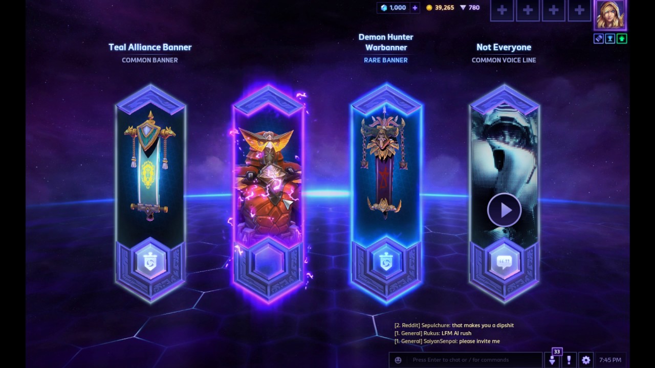 Legendary! Opening 39 Loot Chests - Heroes of the Storm 2.0