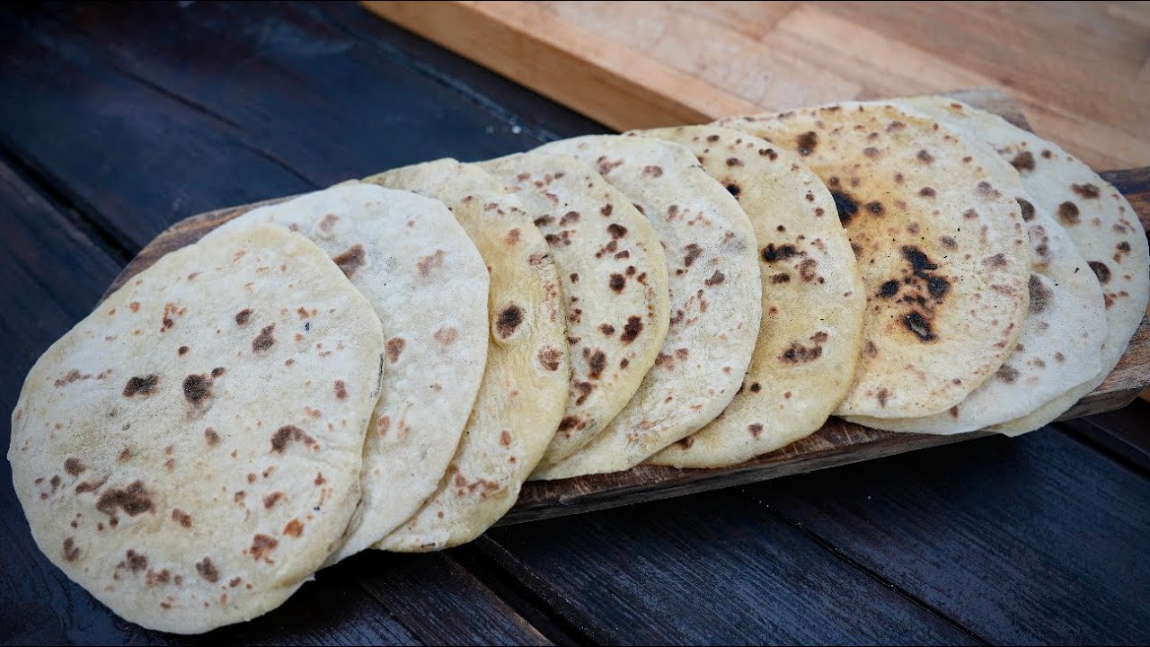 Polska Tortilla czyli Podpłomyki Ziemniaczane  -KuchniaKwasiora
