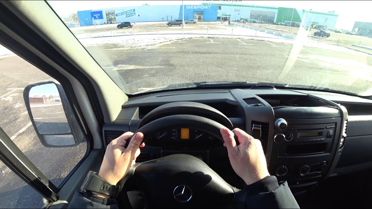 2007 Mercedes Benz Sprinter 311 CDI Custom VAN - Sound, Interior and Exterior POV Drive