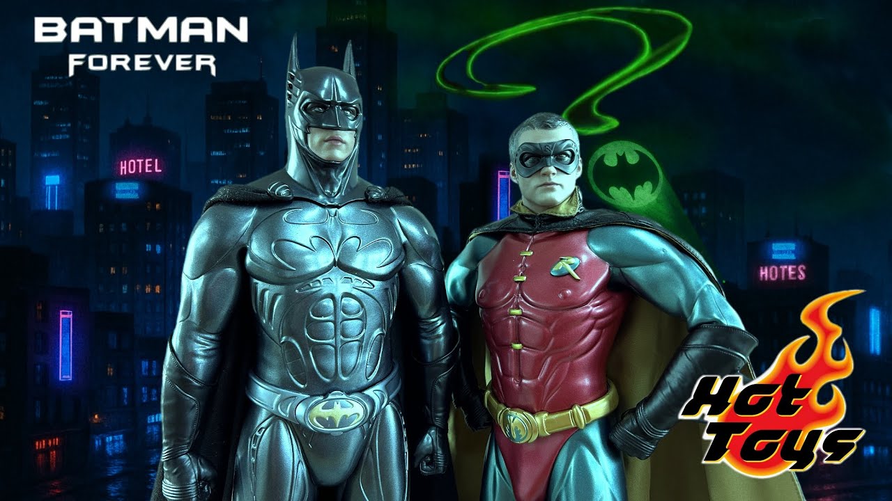 Hot Toys Batman & Robin from Batman Forever double Review
