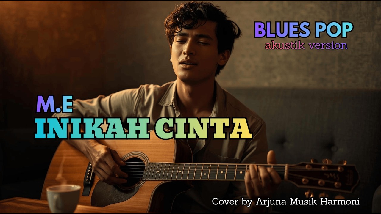 Inikah Cinta – M.E (Blues Pop Akustik Cover) | Lagu Nostalgia 2000an