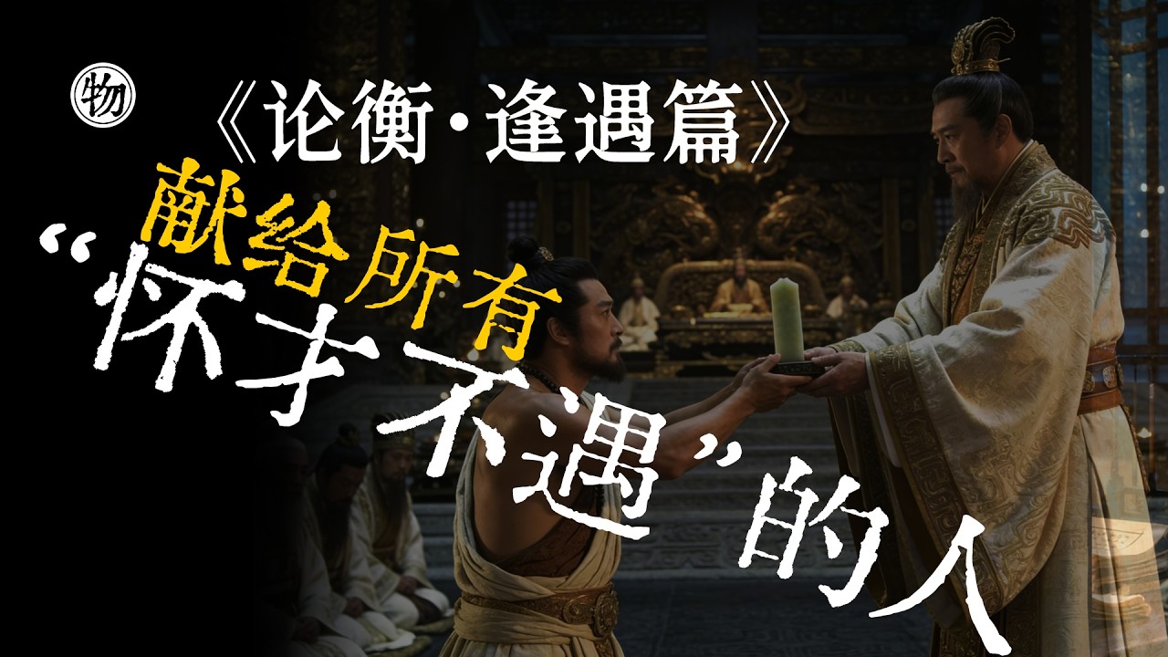 为什么有本事的人不一定能出头？王充《论衡&middot;逢遇篇》揭开职场晋升的最扎心真相：贤能看才干，成功全看命？#01集
