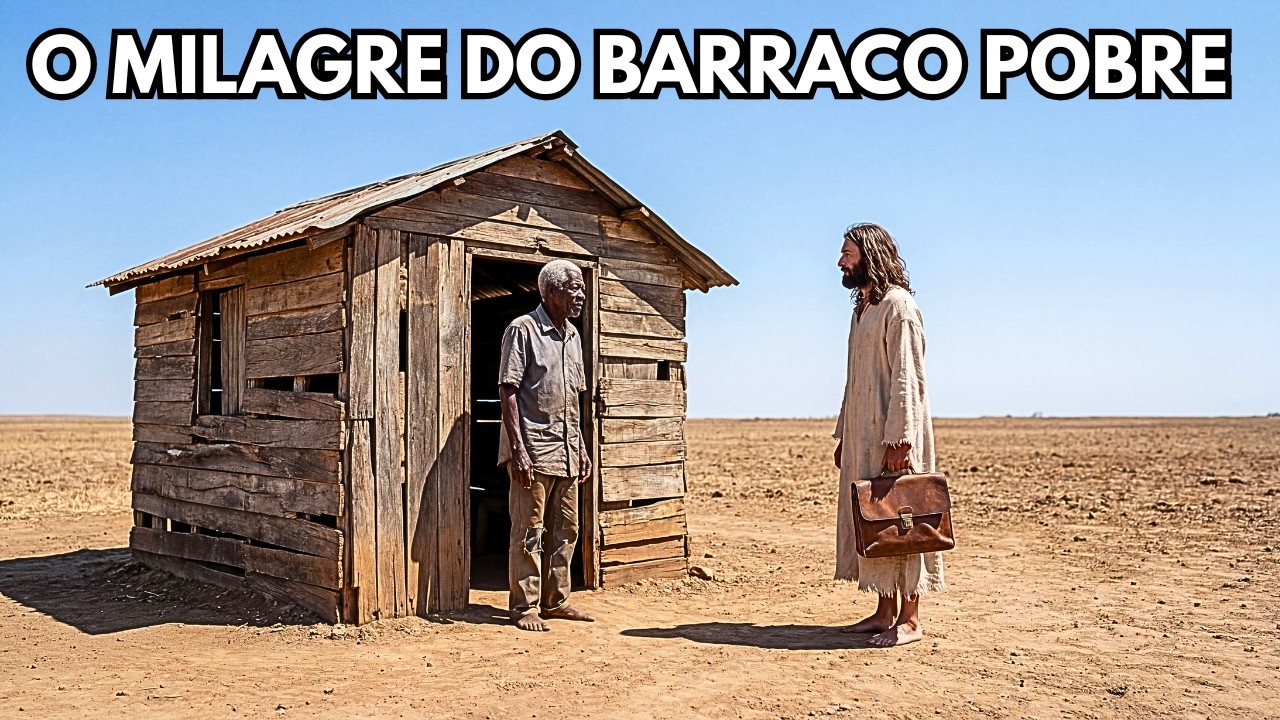 O MILAGRE DO BARRACO DE MADEIRA: ELE ABRIU A PORTA E DEUS MUDOU SUA HISTÓRIA! VOCÊ CRÊ?
