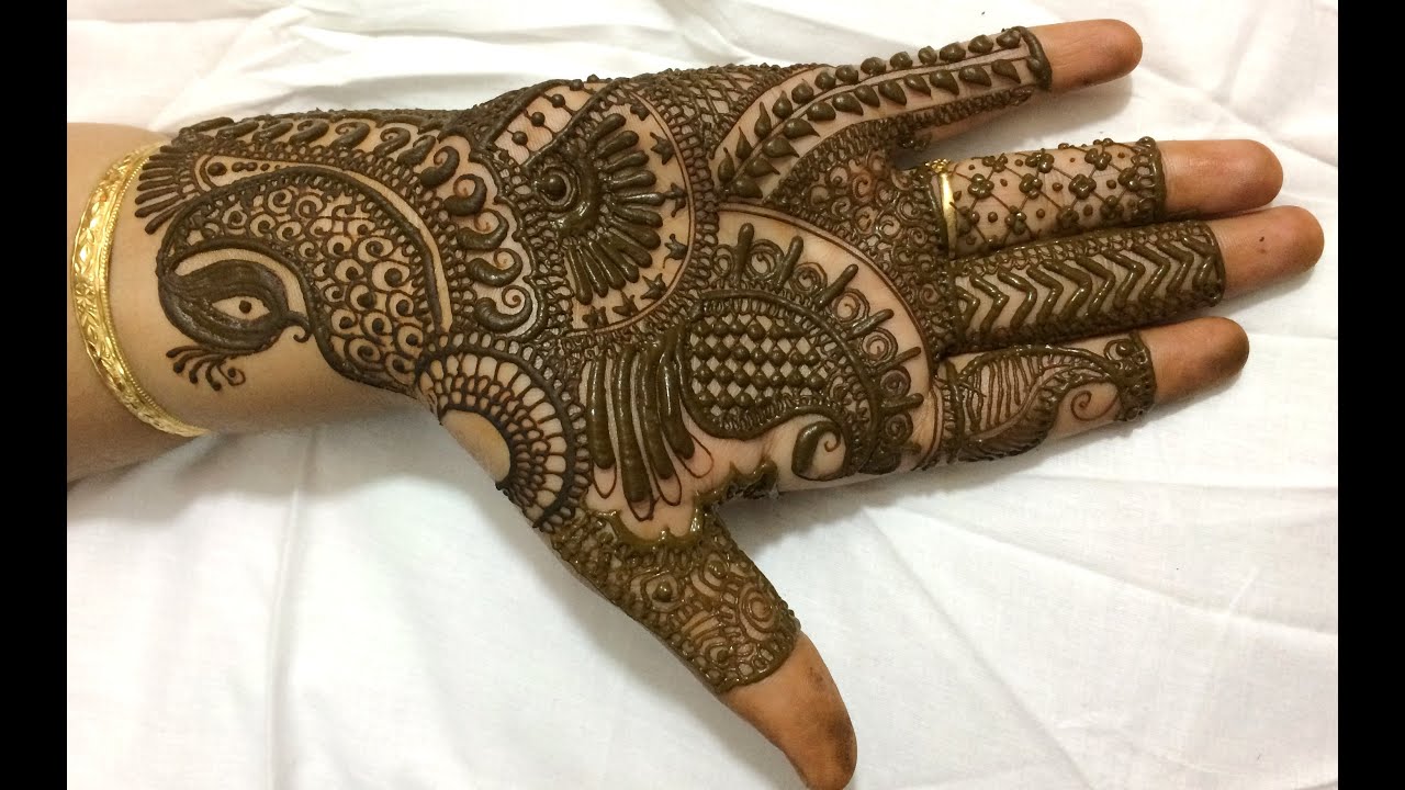 Traditional Rajasthani Henna Mehndi For Eid 2016:Bridal Hinna Mehendi By Beautiful MehndiArtistica