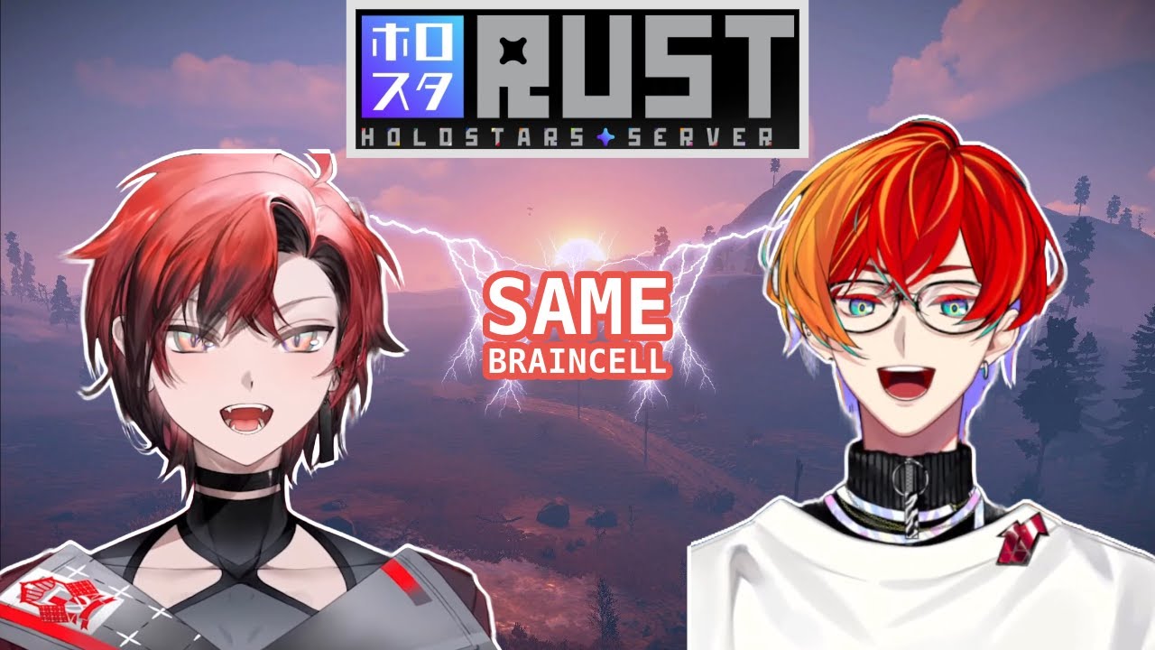 Gamma and Flayon sharing the same brain in Holostars Rust【Holostars EN/JP/Tempus/Uproar!!】
