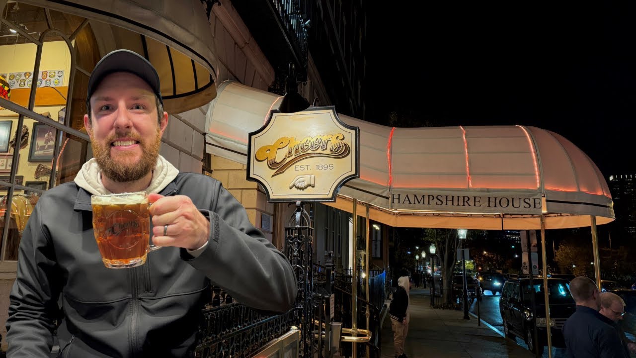 We Went to the Real Cheers Bar in Boston | Full Replica Bar & Restaurant Review
