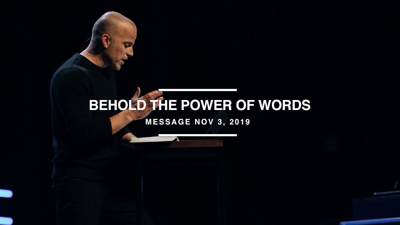 THIS CHANGES EVERYTHING - Behold the Power of Words
