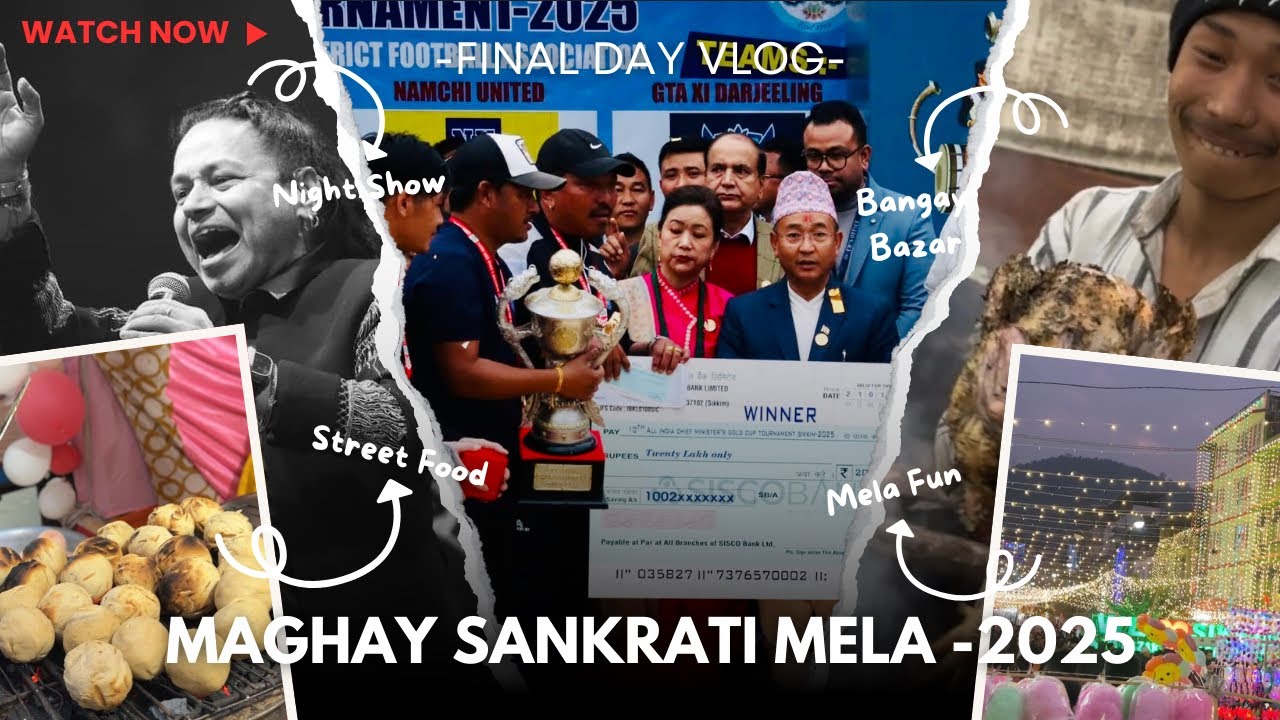 Jorethang Maghey Mela 🎡 2025 | Football, Fun & Music