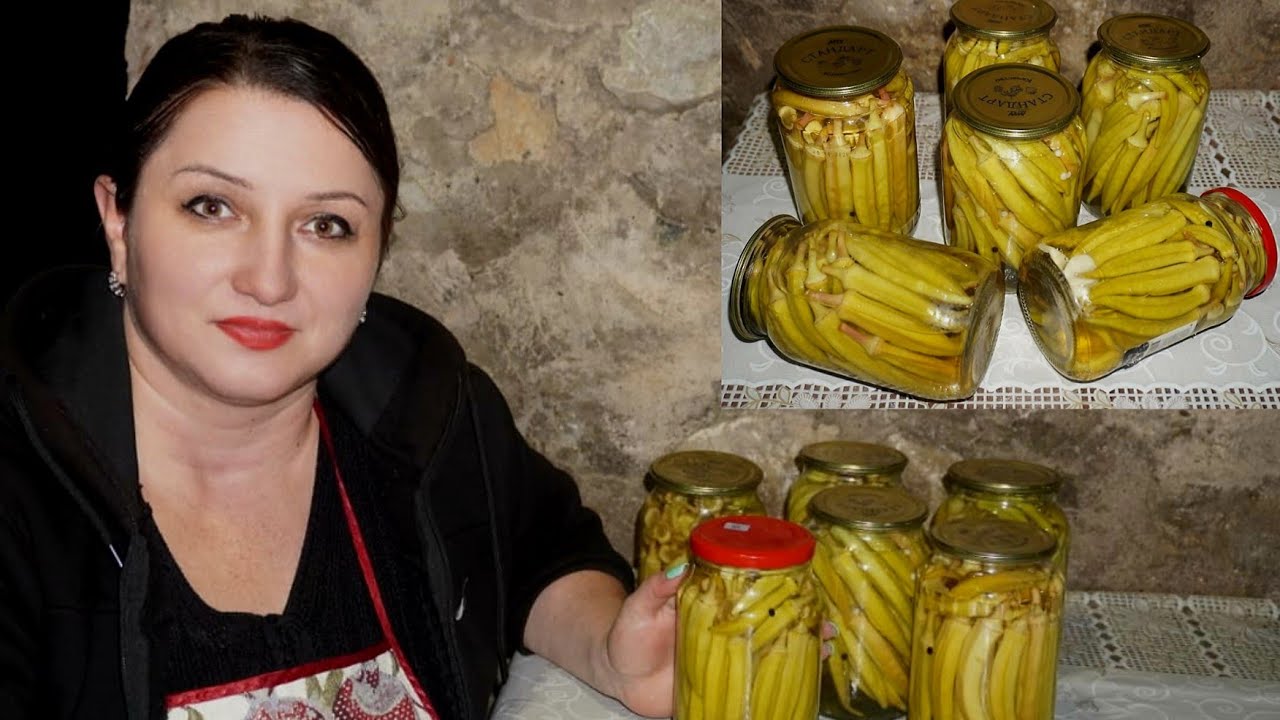 Բամիայի Մարինադ - Պահածո - Маринованная Бамия на Зиму - Շամշադինի Համը-Шамшадин