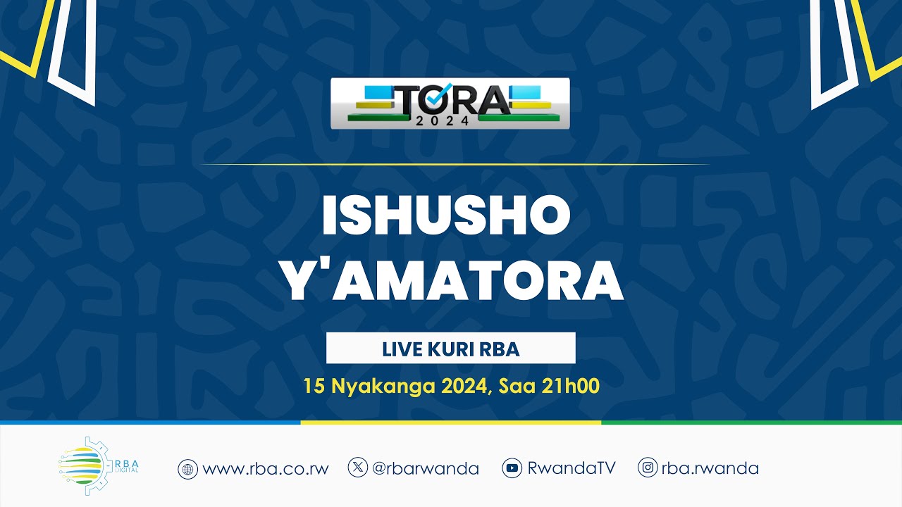 🔴LIVE: Ishusho y'Amatora | Perezida Kagame yahigitse abo yari ahanganye na bo