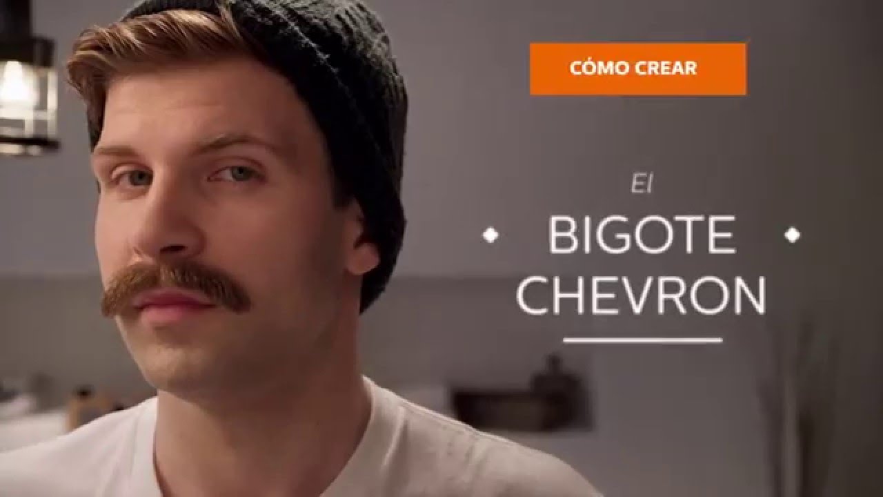 Cómo crear el bigote Chevron