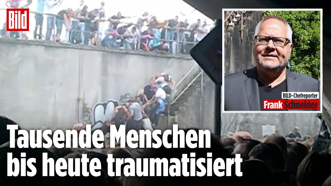 15 Jahre später: Todes-Tunnel der Loveparade-Tragödie
