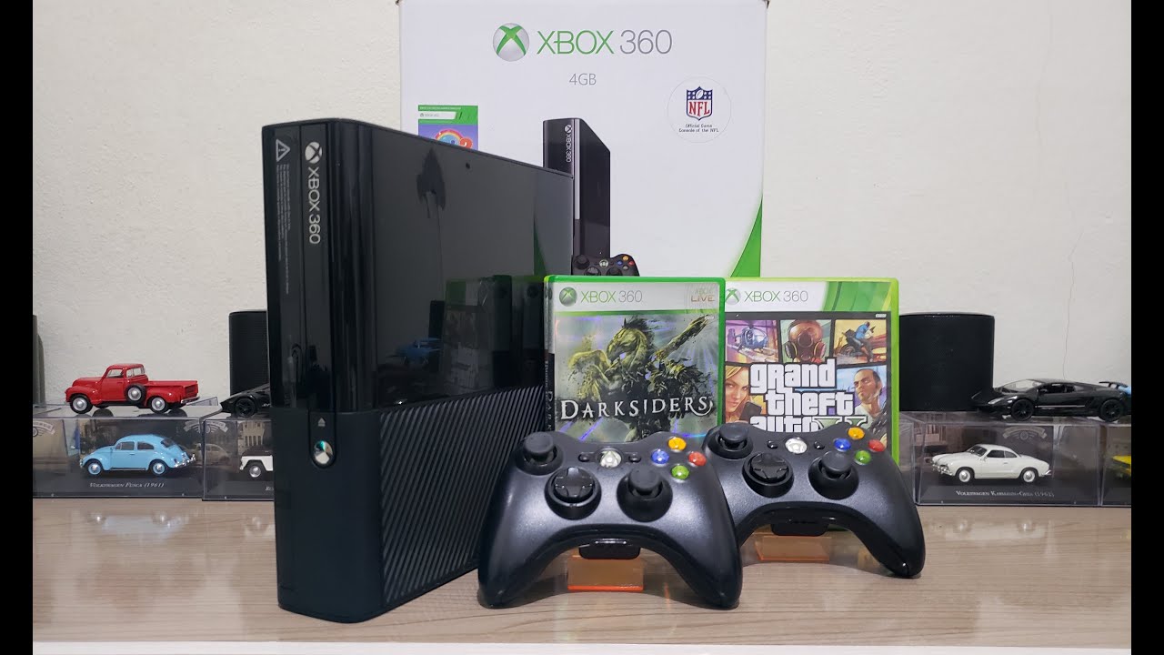 Unboxing Xbox 360 Super Slim - Respondendo aos inscritos