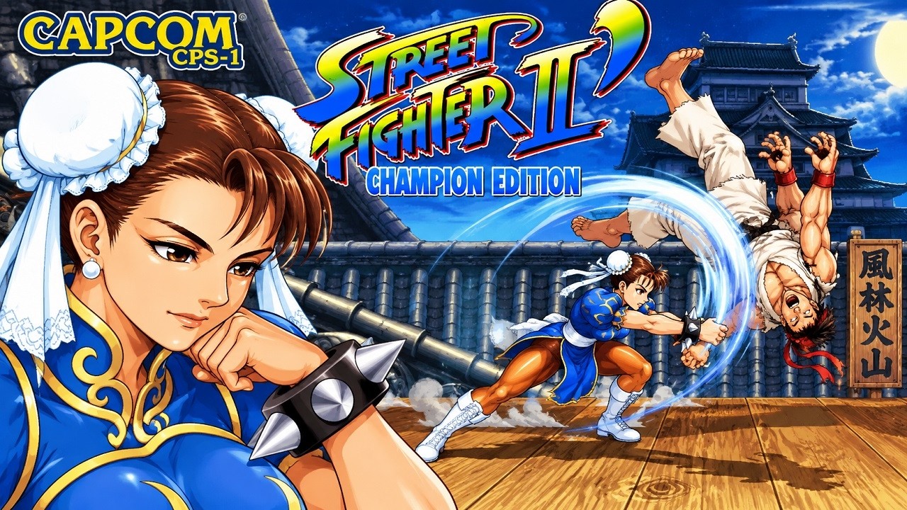 Street Fighter II Champion Edition Chun Li 2:0 Lev8 Playthrough
