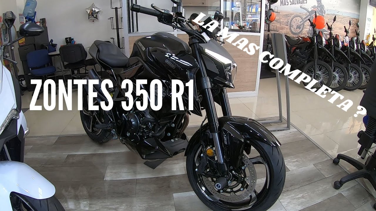Asi es la Zontes 350 R1 / Mejor que una Mt 03 y Duke 390 ?