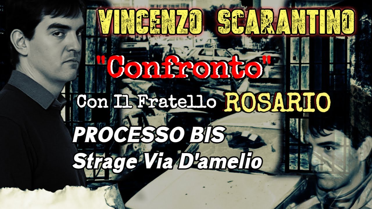 Vincenzo Scarantino: Confronto,  con il fratello Rosario, 15 settembre 1998 #storiemafia