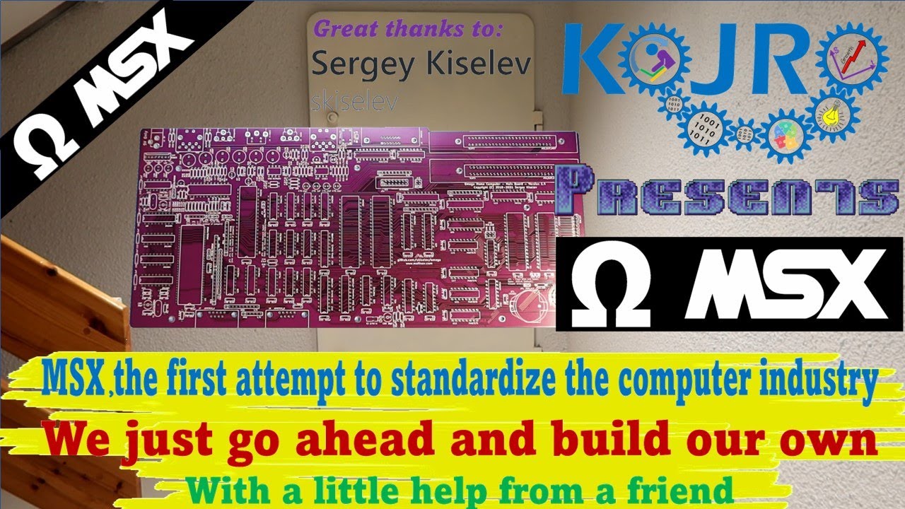 Building a NEW 8-BIT MSX machine in 2023 - The Omega MSX2