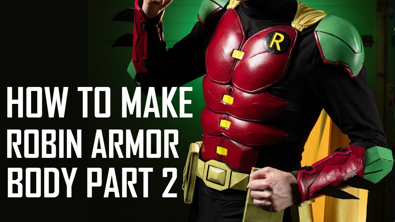 HOW TO MAKE ROBIN BREASTPLATE (PART 2)