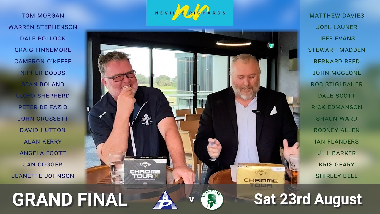 2025 Golf Premier League -Portarlington Finals Review & Grand Final Preview
