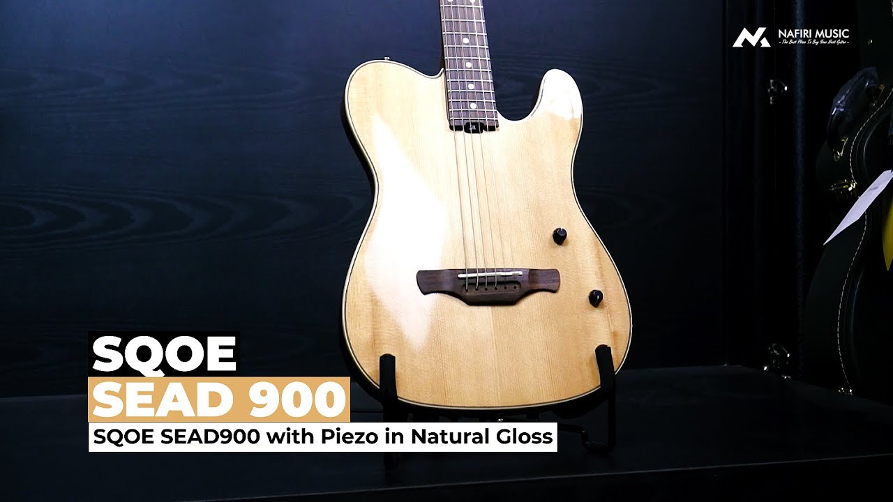 SQOE SEAD900 with Piezo in Natural Gloss