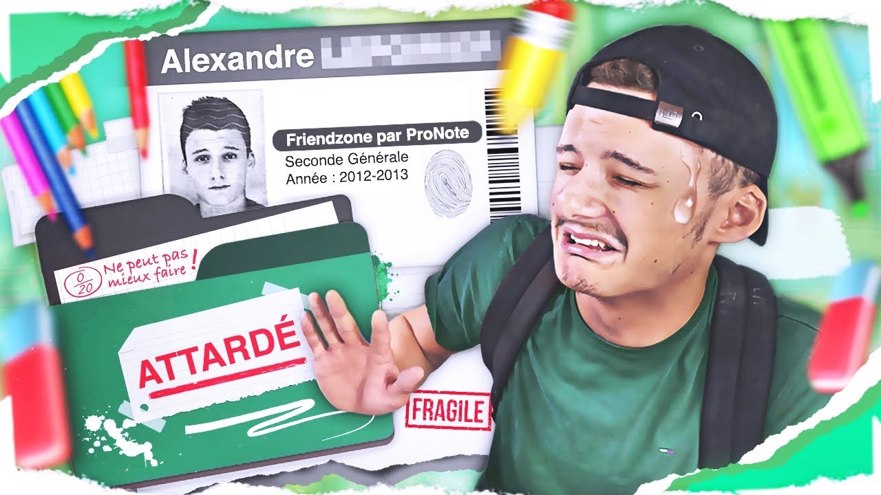 J'AI RETROUVÉ MES PIRES BULLETINS SCOLAIRES !