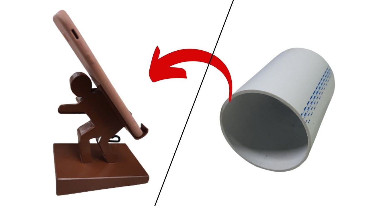 Diy Holder Hp dari PVC