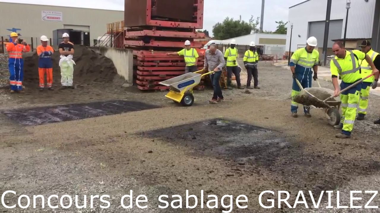 Concours sablage GRAVILEZ / CFA de Muret