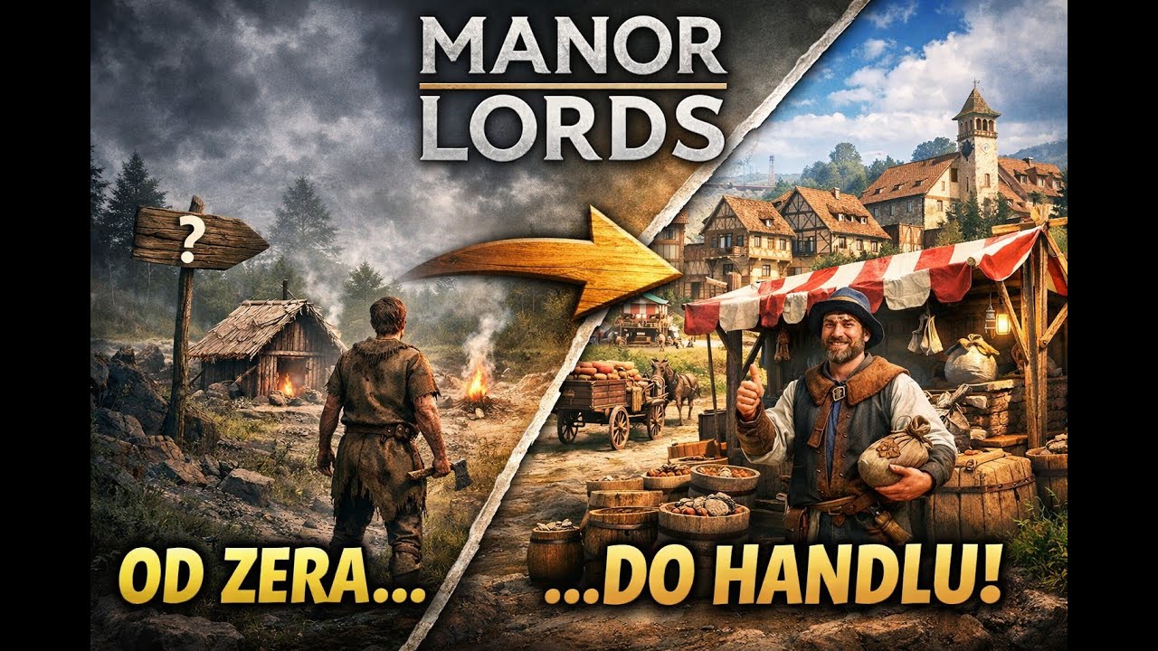 Manor Lords: Jak SZYBKO wbić T3? (Poradnik od zera) #1 PL