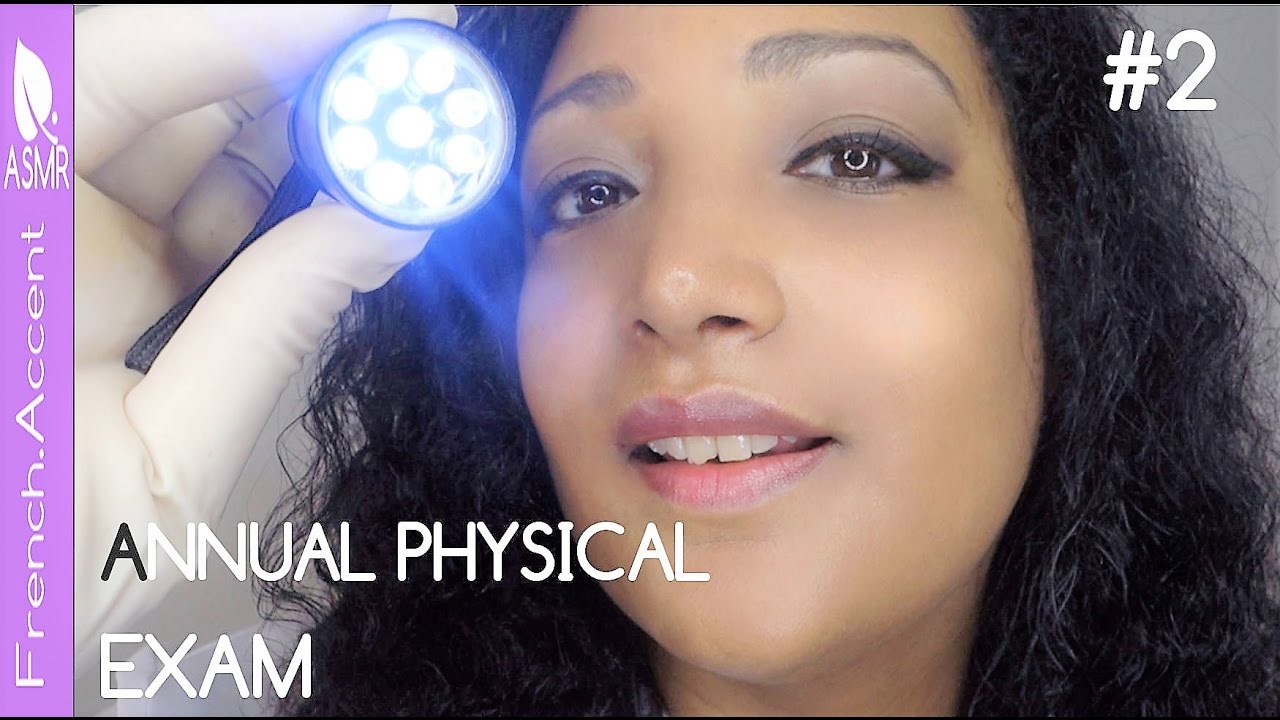 The Annual Doctor Physical Exam ASMR Medical check up