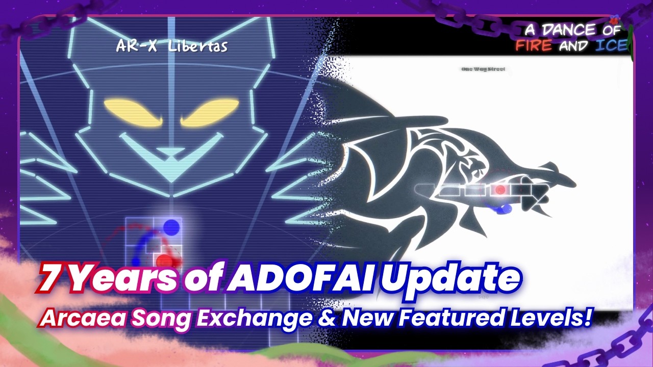 7 Years of ADOFAI: New World and New Featured Levels!