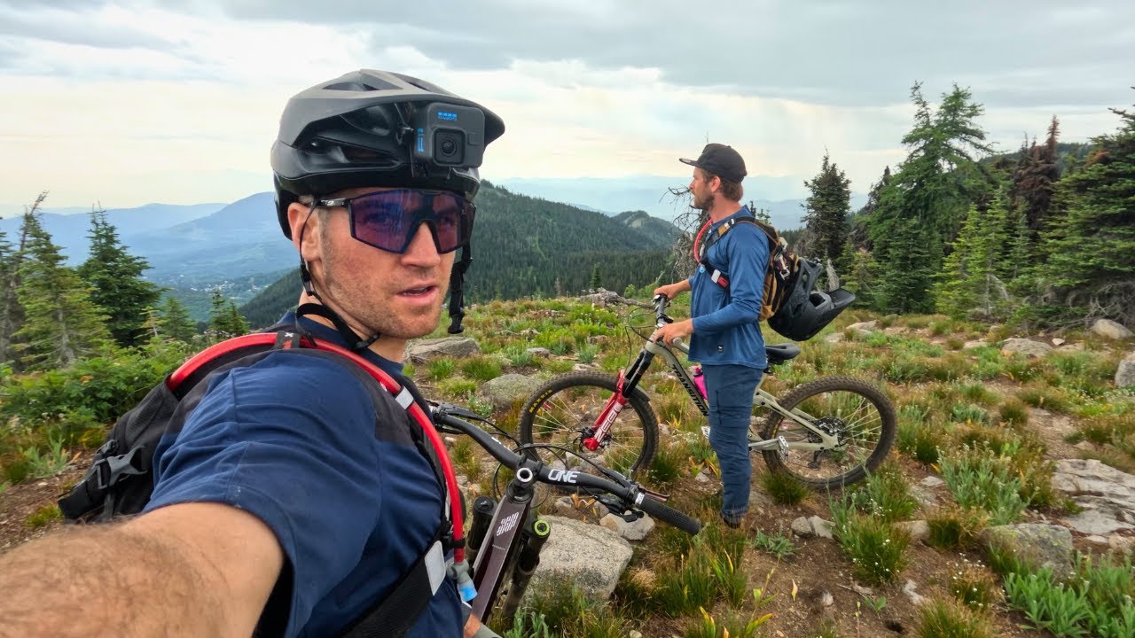 Riding the Seven Summits Trail in the Backcountry of BC