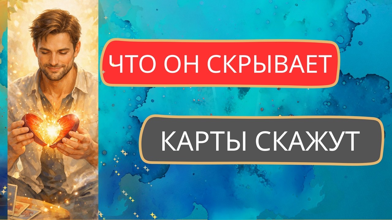 Таро - Что он скрывает? ОБЩИЙ расклад. #Таро #чтоОнСкрывает #егоТайныеЧувства  #тайноеОНём