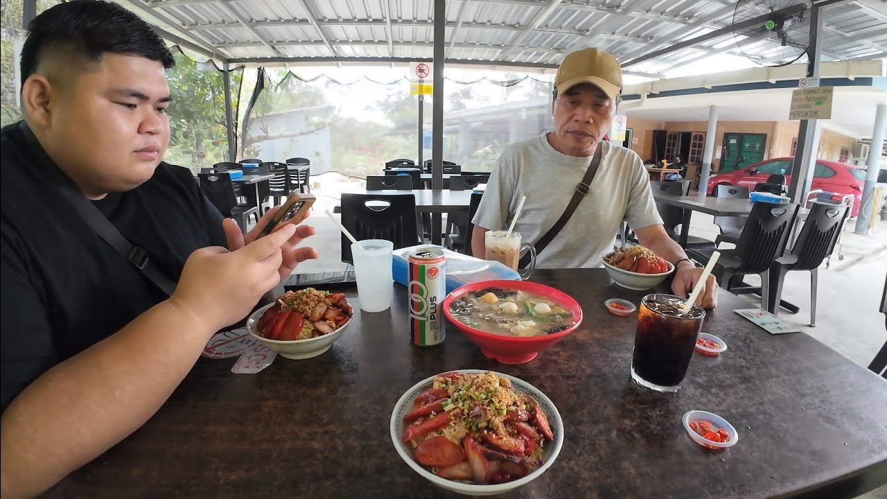 Mayau Gau Biak Bawi Ngajung Ke Airport//Singgah Makai Mee Ba Bujang Lelang//Nang Puas Ati Memat