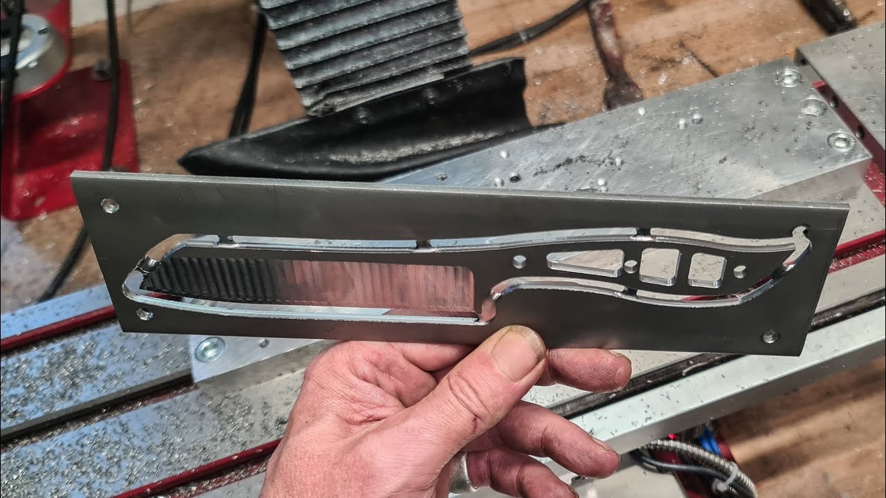 Steak Razor  / CNC Knife blanks with Acorn DIY CNC milling