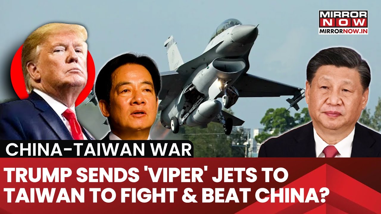 China Taiwan Crisis News: U.S. Delivers First F-16 Viper Jet To Taipei As Beijing Mounts Escalation