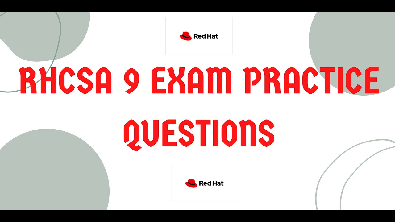 RHCSA 9 Exam Practice Questions & Answers || EX200 - Updated 2025