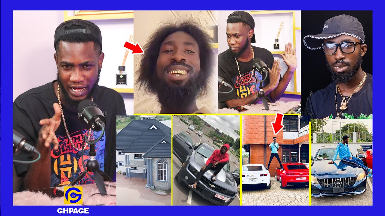 YPee opens more into beef with Oseikrom Sikanii,Range Rover issues ; His cars & investments