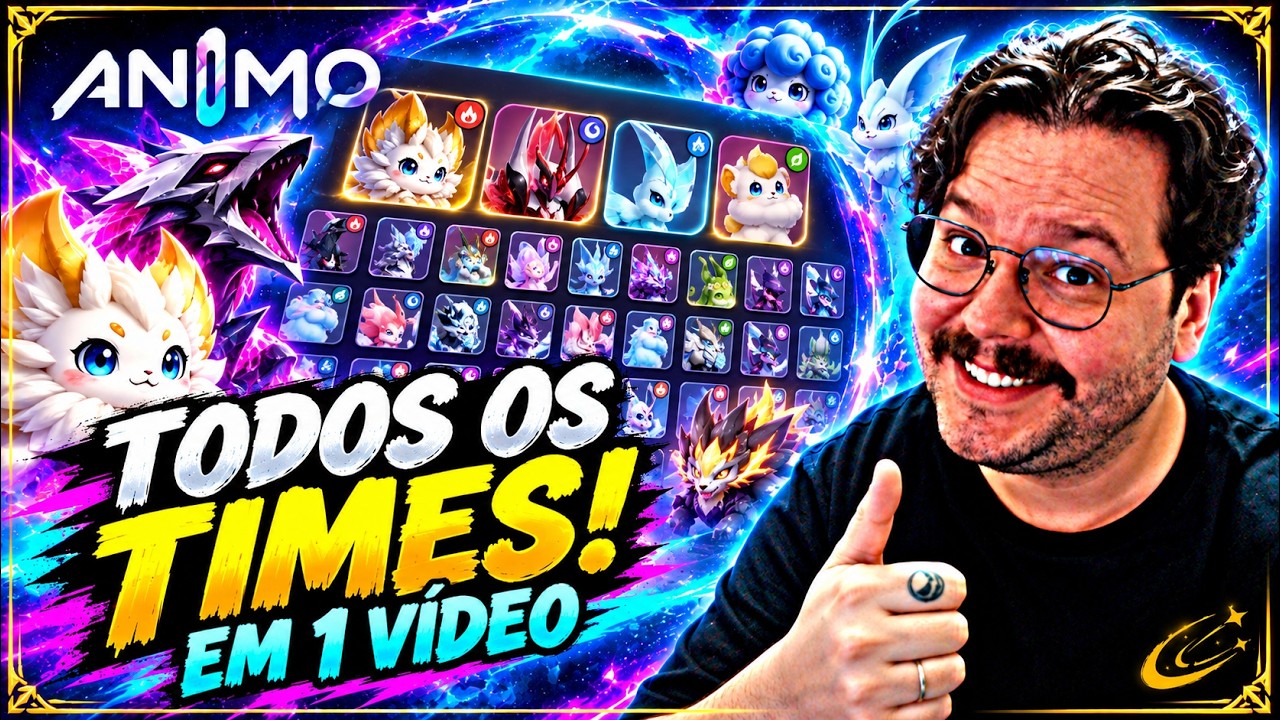ANIIMO APRENDA A FAZER TODOS OS TIMES EM UM S&Oacute; V&Iacute;DEO!!