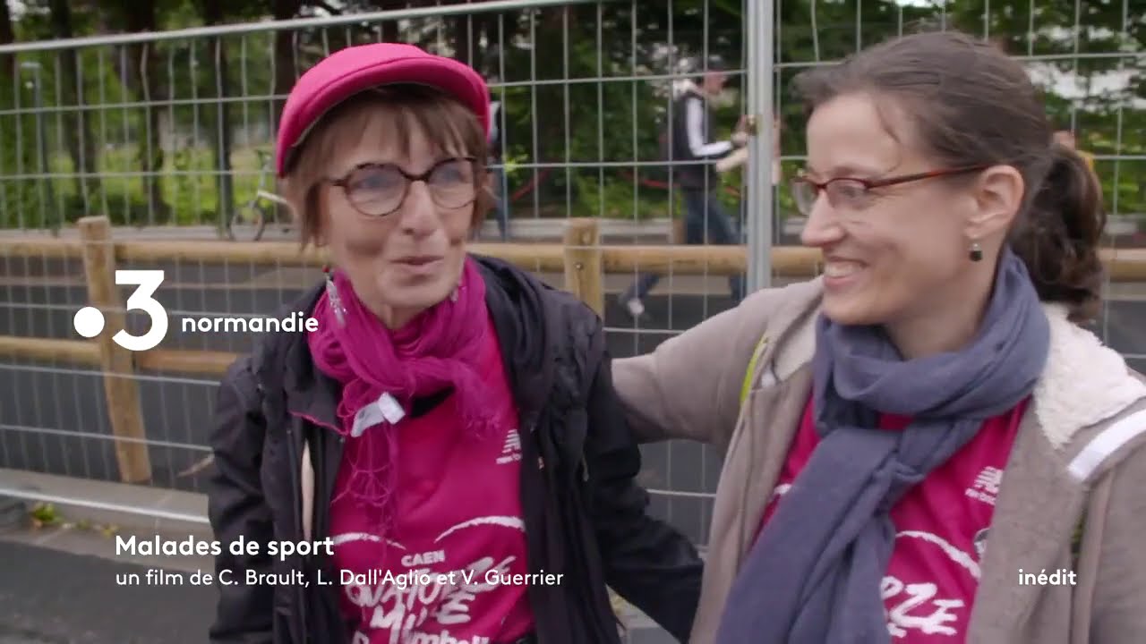 Documentaire Malades de sport sur France 3 Normandie