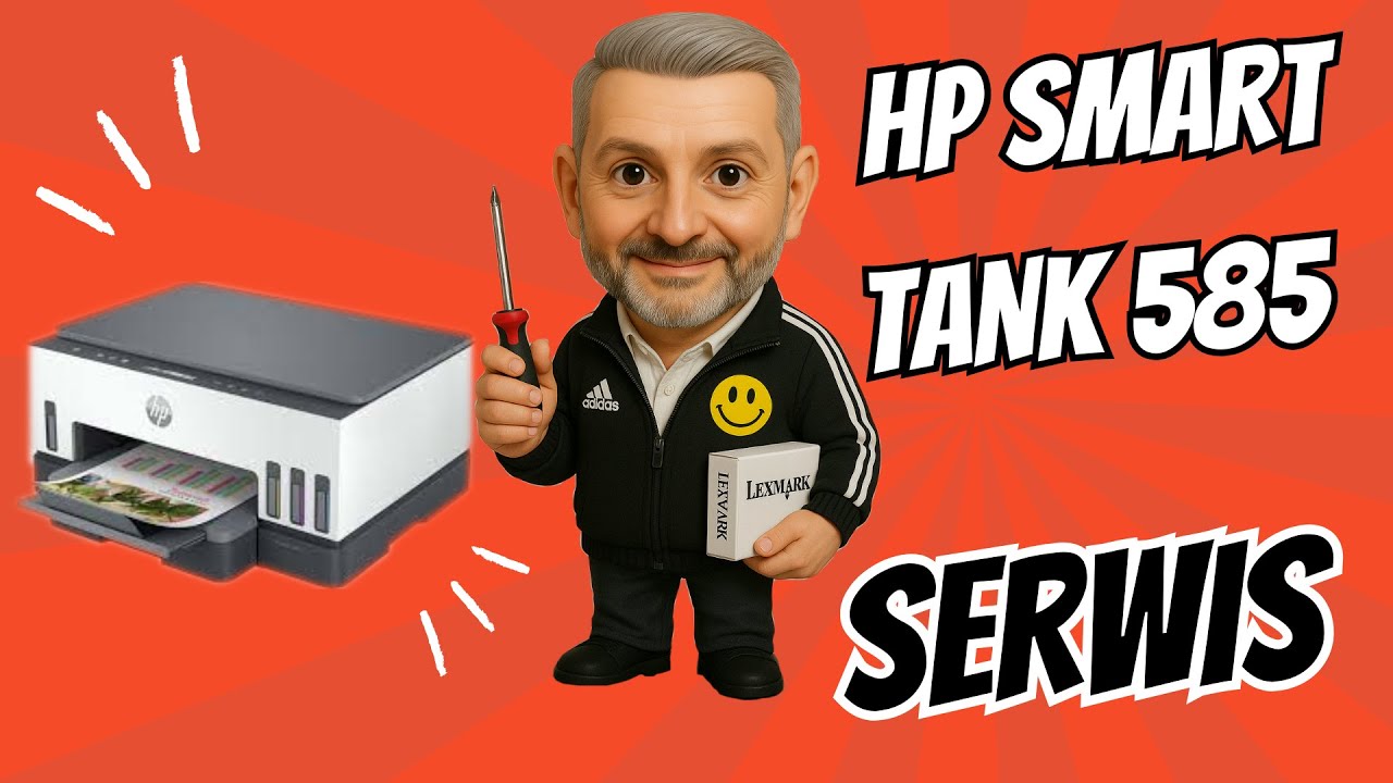 HP SMART TANK 585 🖨️ Serwis