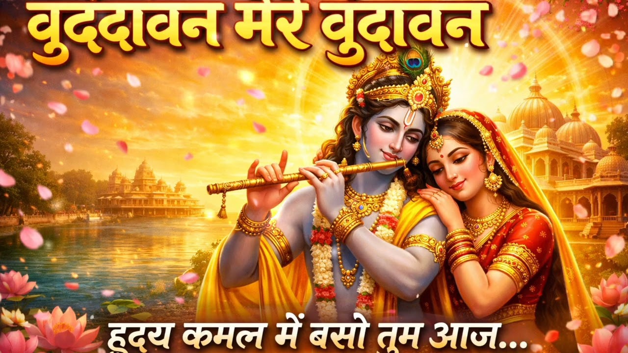 Vrindavan mere Vrindavan Radhe Radhe Bolo Vrindavan mein bolo Vrindavan mere Vrindavanmer #hindisong