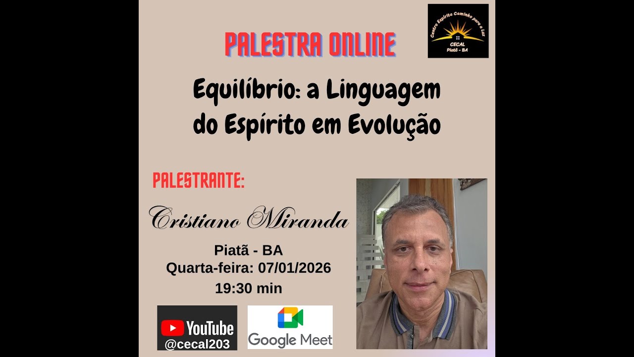 EQUILÍBRIO: A LINGUAGEM DO ESPÍRITO EM EVOLUÇÃO