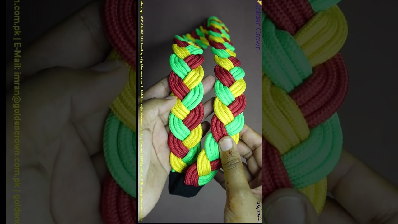 Military Shoulder Cord, Braided Shoulder Cord Suppliers, Customized Shoulder Cords Tender