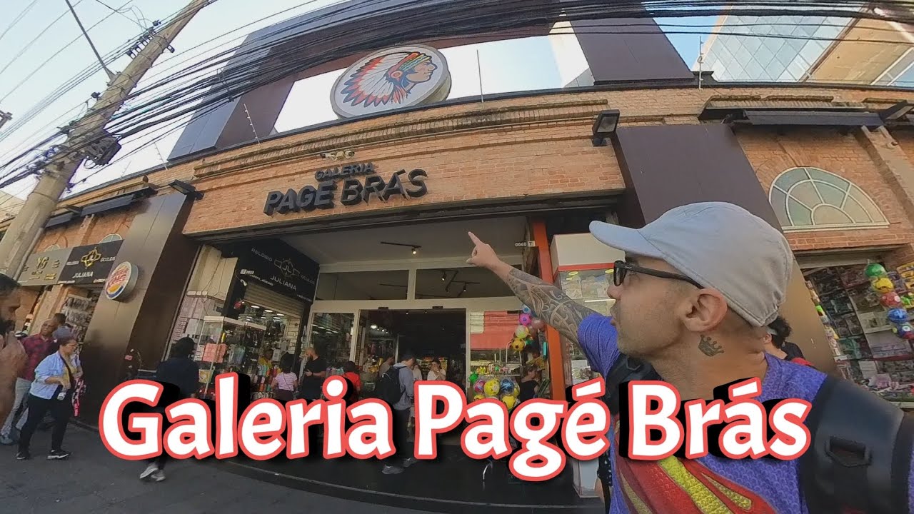 Galeria Pagé Brás - você precisa conhecer!