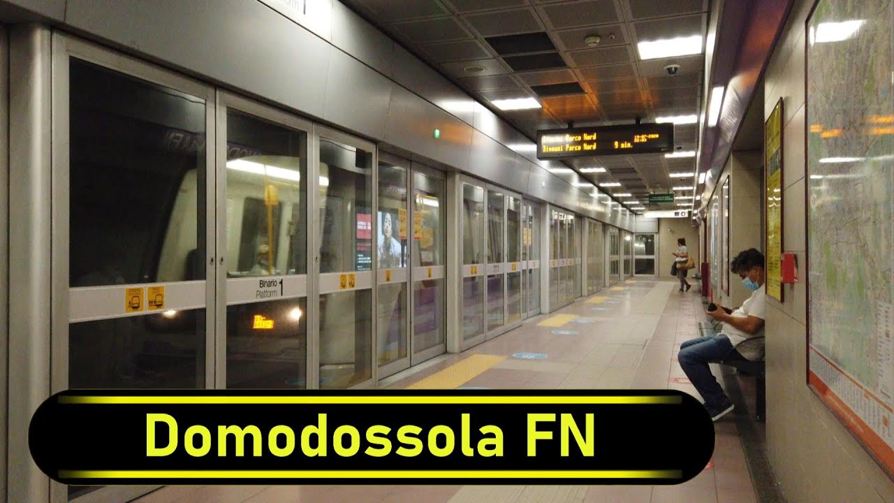 Metro Station Domodossola FN - Milan 🇮🇹 - Walkthrough 🚶