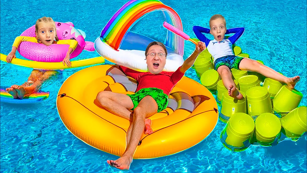 🥶 ULTIMUL care iese din PISCINA &icirc;nghețată ❄️24 de ORE BĂLĂCEALĂ 🏊🏻&zwj;♀️ COMPILARE