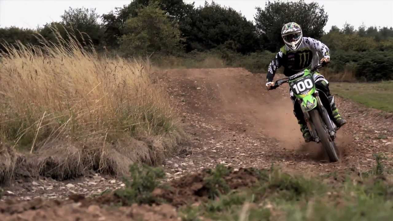 Tommy Searle prepares for Motocross of Nations 2011: private track session