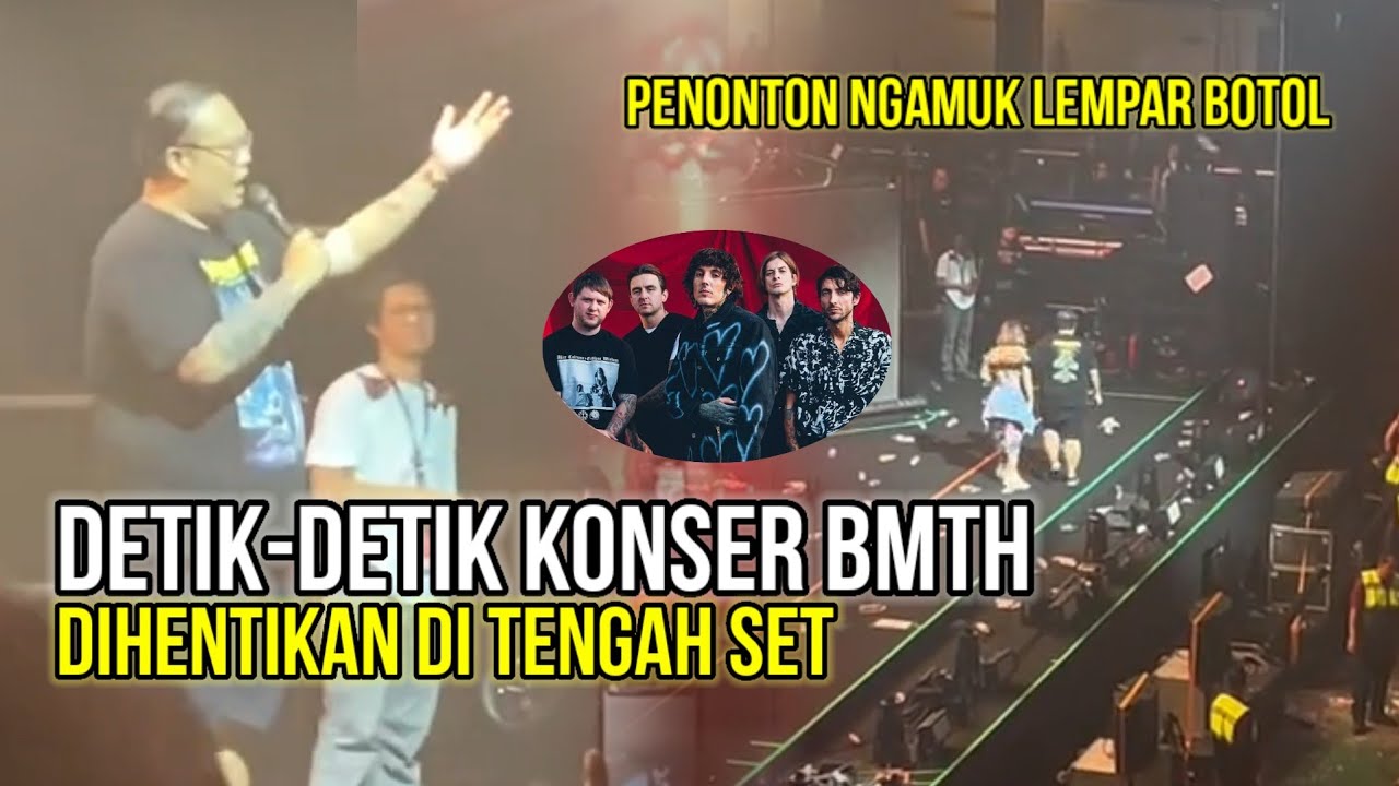 Kronologi Konser Bring Me The Horizon (BMTH) Jakarta Dihentikan di Tengah Set